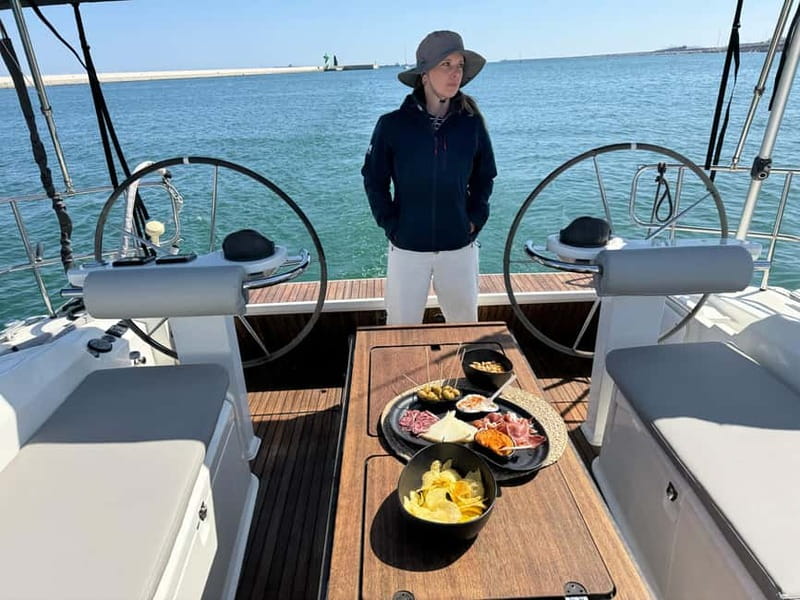 Barcelona Sailing Experience Luxury Boat w/Snacks & Drinks - The first 15 minutes: leaving the city behind