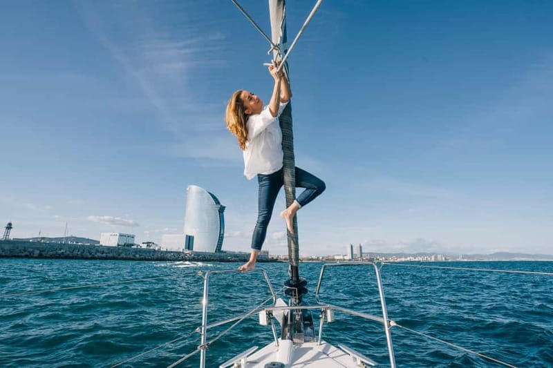 Barcelona: Sailing Tour + Food, Drinks, Swim & Sunset Option - Choosing the afternoon or sunset departure