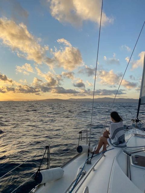 Barcelona: Sailing Tour with a Glass of Cava - Setting sail toward the November Buoy