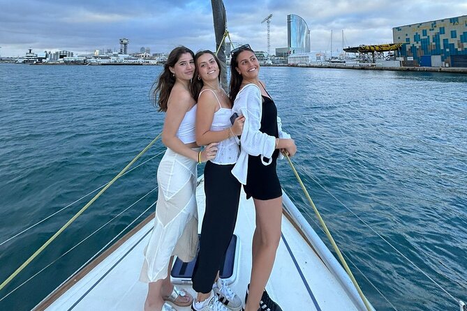 Barcelona: Sailing Tour with Tapas, Drinks, Swim & Sunset Option - Cava, seafood tapas, and the social side