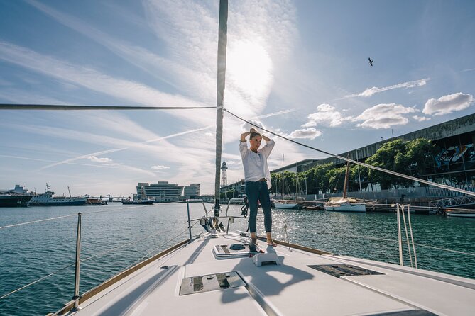 Barcelona: Sailing Tour with Tapas, Drinks, Swim & Sunset Option - The sunset option and what to expect