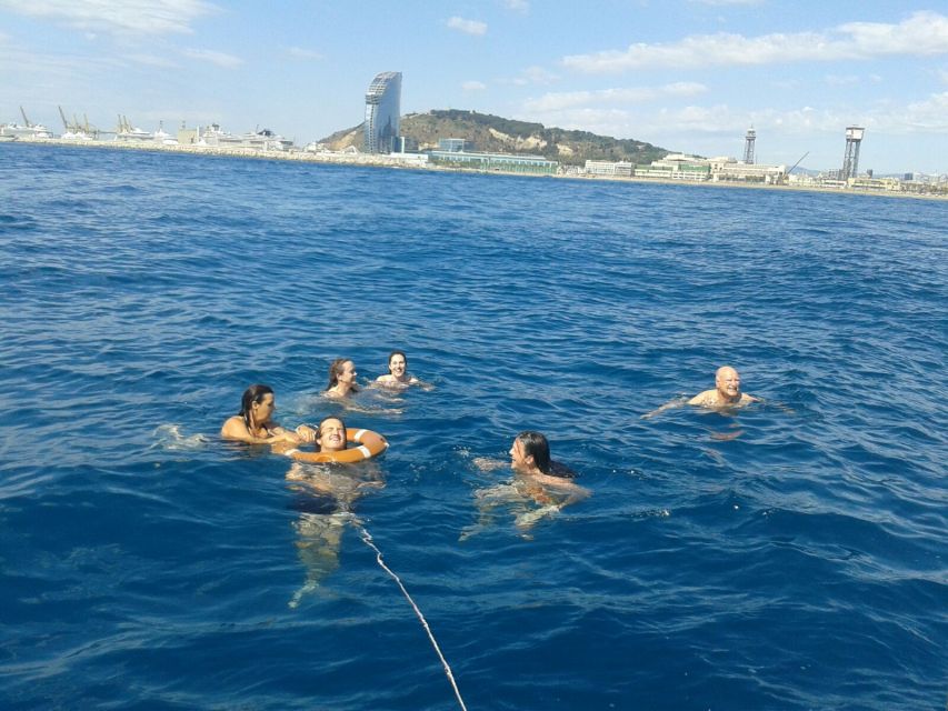 Barcelona: Sailing Tour with Vermouth and Drinks - Swimming when the conditions cooperate