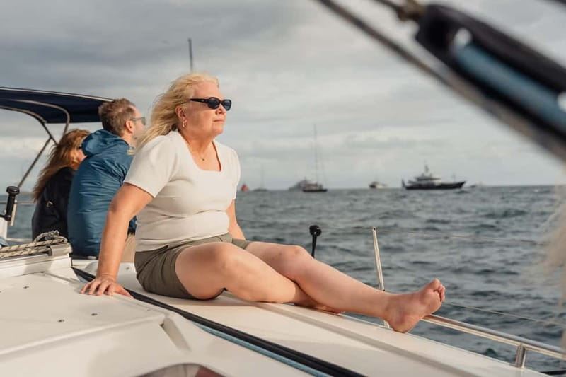Barcelona: Sailing Tour with Young Local Captain & Drinks - Port Vell: super-yachts, Las Ramblas, and Barcelona’s old harbor
