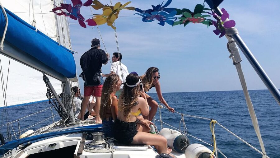 Barcelona: Sailing Trip with Drinks and Snacks - The 30-minute stop for swimming, drinks, and photos