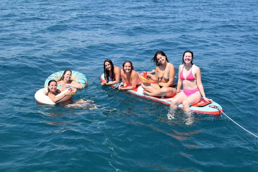 Barcelona: Sailing with Open Bar, Catalan Snack & Swim Stop - Catalan Snacks, Drinks, and a Relaxed Onboard Mood
