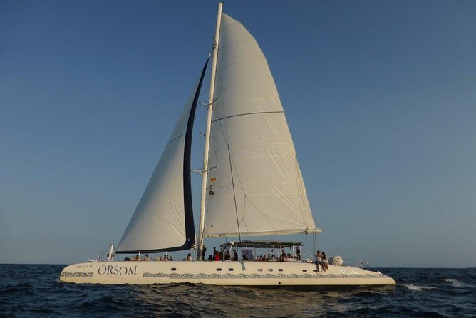 Barcelona Skyline Sailing - Setting sail on Catamaran Orsom