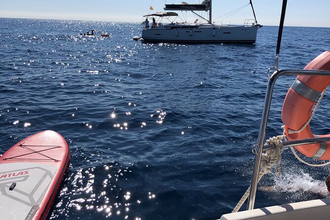 Barcelona Small Group Sailing with Snacks and Cava - Swimming in the Mediterranean