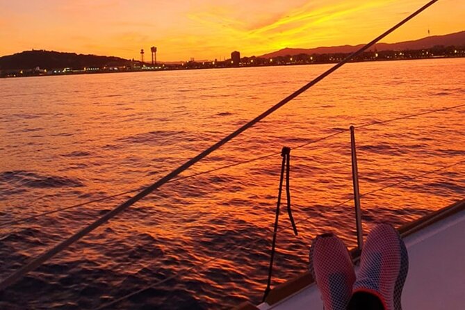 Barcelona Sunset Private Sailing with Open Bar & Snacks - The Fish sculpture and the Olympic waterfront