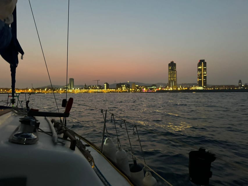 Barcelona: Sunset Sailboat Cruise with Drinks and Snacks - Setting out from Gate 8-9 at Mooring 901