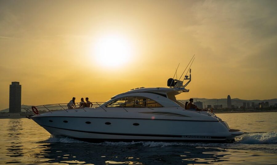 Barcelona: Sunset sailing in yatch with wine and snacks - The captain, instructor, and languages