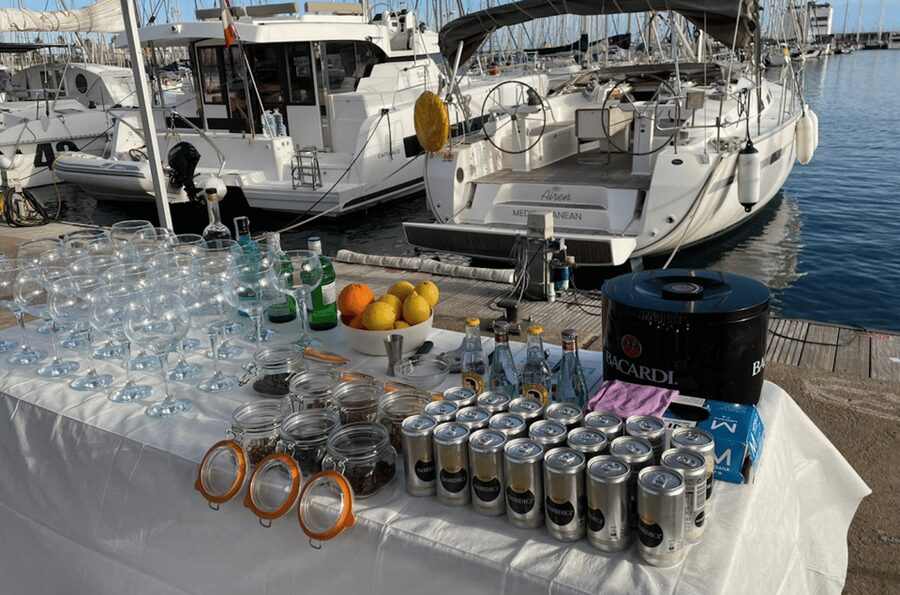 Barcelona Sunset Sailing with Gin Tonic Workshop Option - A 1.5-Hour Cruise Along Barcelona’s Coast