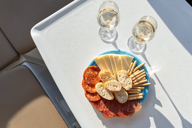 Barcelona Sunset Sailing with Wine and Tapas - The catamaran layout and where to sit