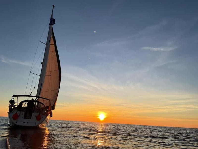 Barcelona Sunset Sailing with Yacht Sashi - Barcelona’s skyline from the sea