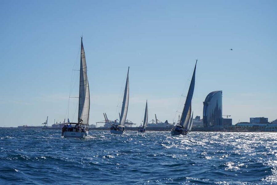 Barcelona: Sunset Sailing Yacht Sashi - Why Barcelona Looks Better From the Water