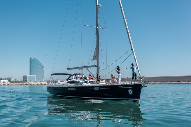 Barcelona Unique Private Luxury Sailing Tour (max 12 people) - Leaving Port Olímpic with Barcelona behind you
