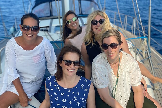 Barcelona Unique Private Luxury Sailing Tour (max 12 people) - Swimming off the Barcelona coast