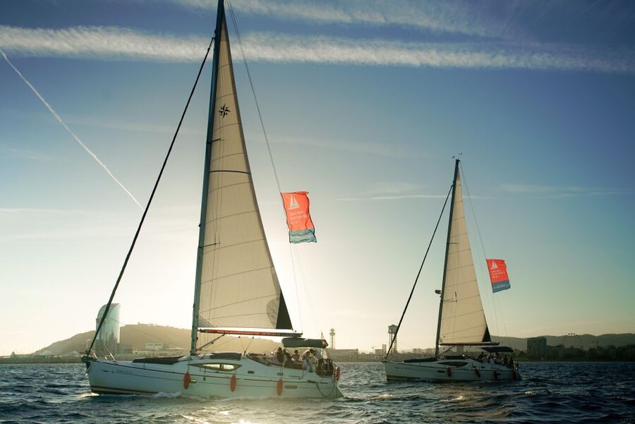 Barcelona: Unique Sunset Sailing Tour with Tapas & Open Bar - Weather, comfort, and the eco-certified operator