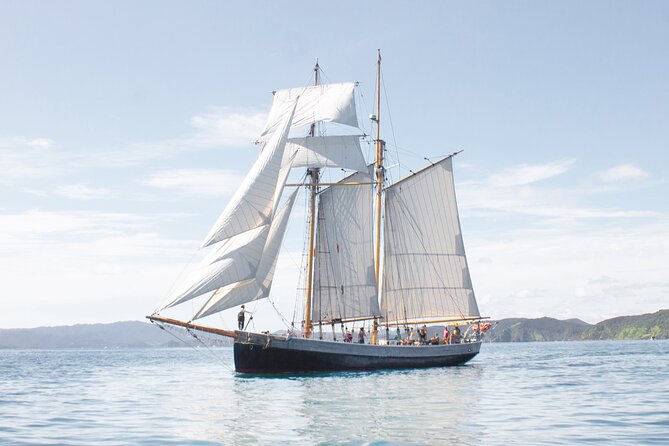 Bay of Islands Tall Ship Sailing on R. Tucker Thompson Including BBQ Lunch - Morning tea and the first stretch of sailing