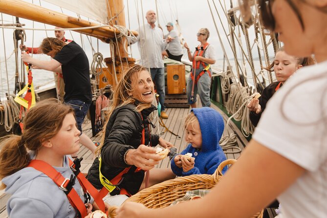 Bay of Islands Tall Ship Sailing on R. Tucker Thompson Including BBQ Lunch - Starting at Russell Wharf