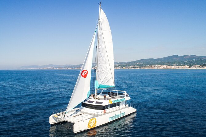 Bay of Malaga Catamaran Sailing - A Hybrid Catamaran With Room to Move