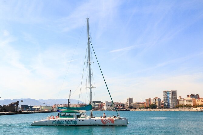 Bay of Malaga Catamaran Sailing - The Port and Centre Pompidou