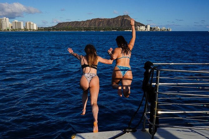 Best Waikiki Sunset Cruise:BYOB Sunset Sail with Swimming - The Waikiki swim and snorkeling time
