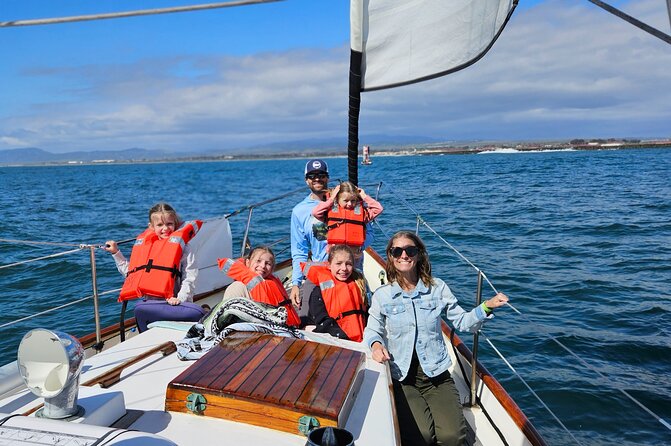 Big Boat Sailing Oceanside California - A close look from the custom dolphin seat