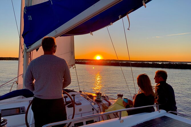 Bimini Charters - Private Luxury Catamaran 3-hr Sunset Sails - Sailing the Key West coastline
