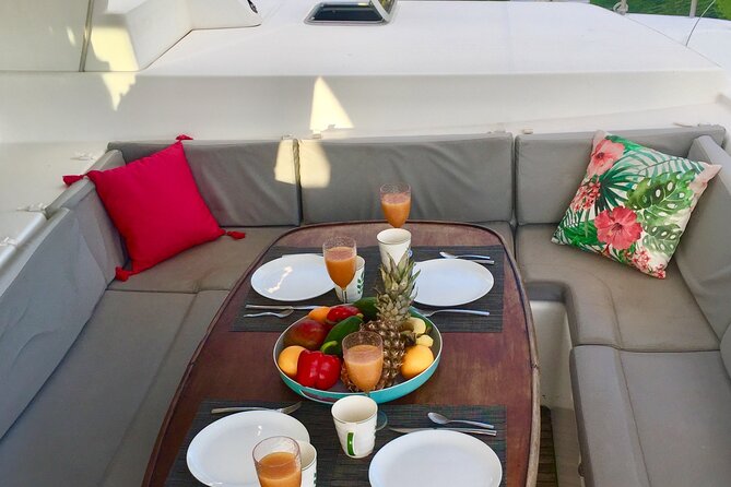 Bimini Charters - Private Luxury Catamaran 3-hr Sunset Sails - West Sambo Reef, dolphins, and turtles
