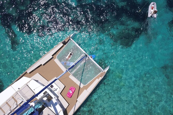 Blue Lagoon, Beaches and Bays Catamaran Sailing Tour - Setting sail from Bugibba Jetty