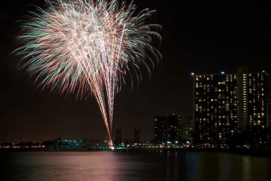 Board from Waikiki Beach: Friday Night Fireworks sail - Is $71 a good value for one hour?
