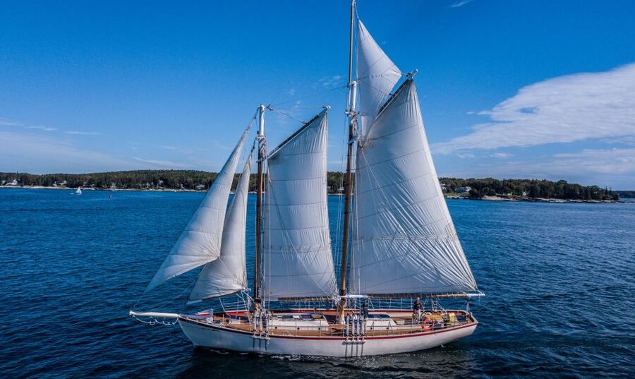 Boothbay Harbor: Scenic Schooner Cruise - Sailing around the rocky harbor