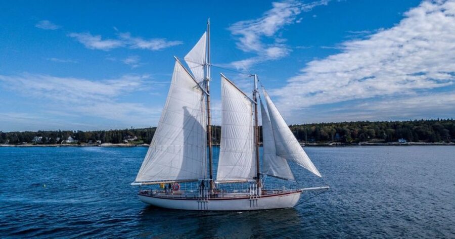 Boothbay Harbor: Schooner Apple Jack Sunset Sailing Cruise - The route: Burnt Island, Squirrel Island, and Ram Island