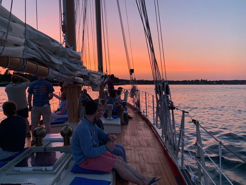 Boothbay Harbor: Schooner Apple Jack Sunset Sailing Cruise - Checking in at Fisherman’s Wharf