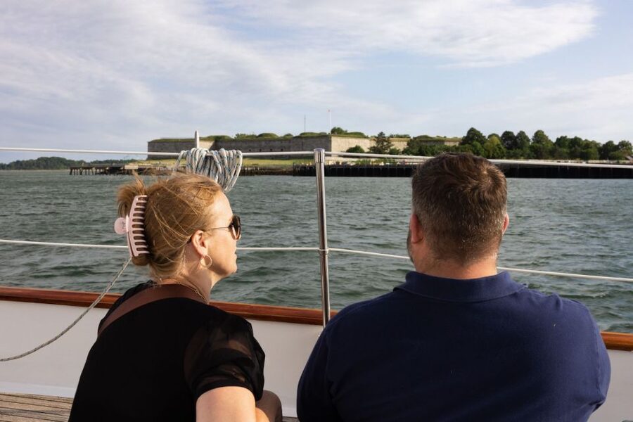 Boston: Harbor Champagne Sunset Sail from Rowes Wharf - Key points at a glance