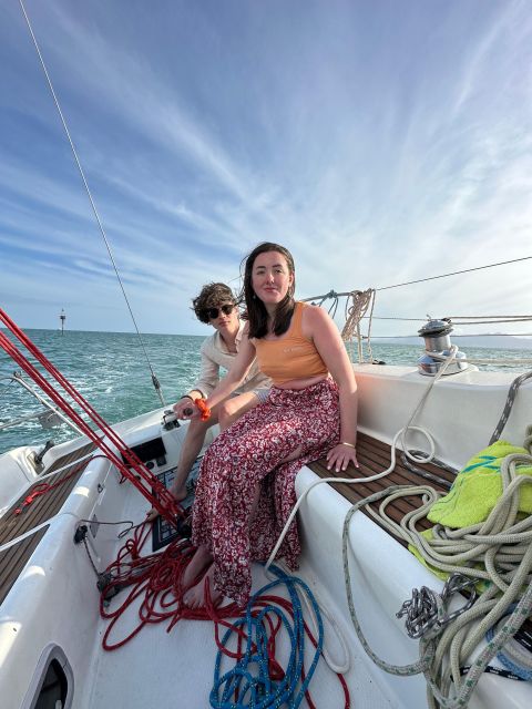 Cagliari: Sailing tour to Devil's Saddle aboard Merak - Poetto Beach and Possible Dolphin Sightings