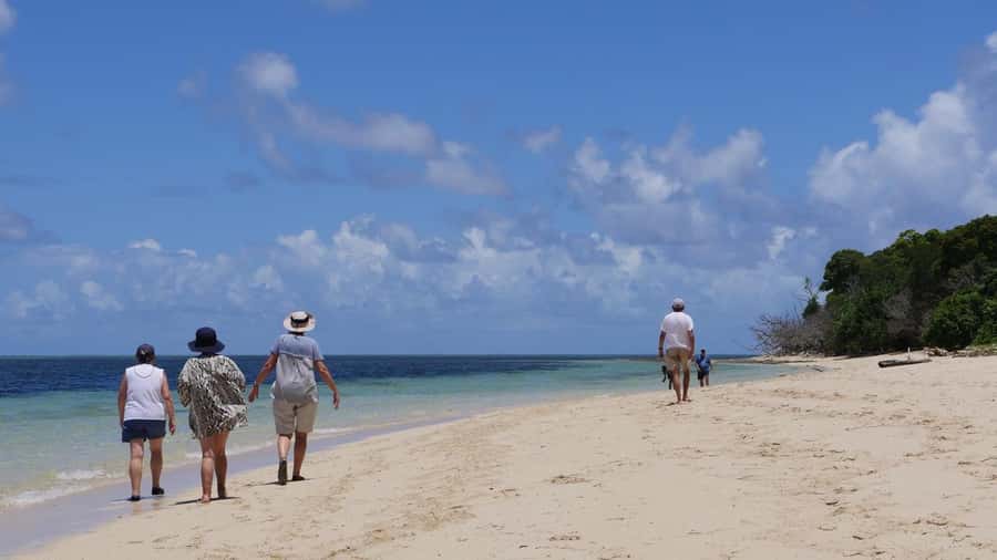 Cairns: Green Island & Great Barrier Reef Sailing Tour - Green Island gives the day a change of pace