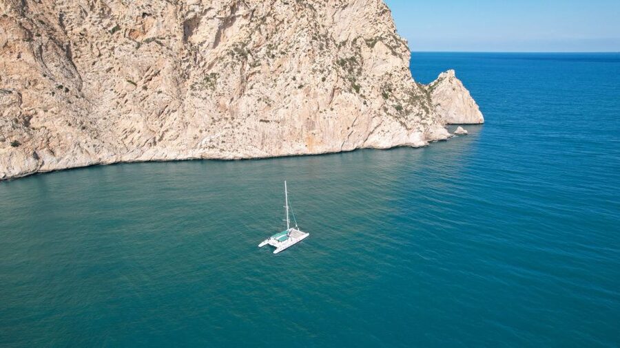Calpe: Sailing Catamaran with Lunch - Casual Snorkeling With Fish Near the Boat