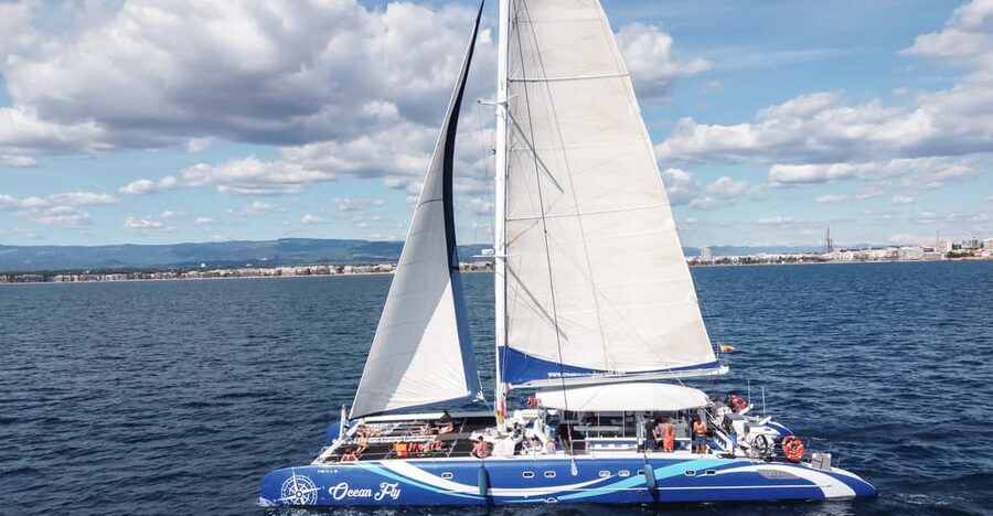 Cambrils: Costa Daurada Sail Catamaran Cruise - Leaving Cambrils from Passeig de les Palmeres