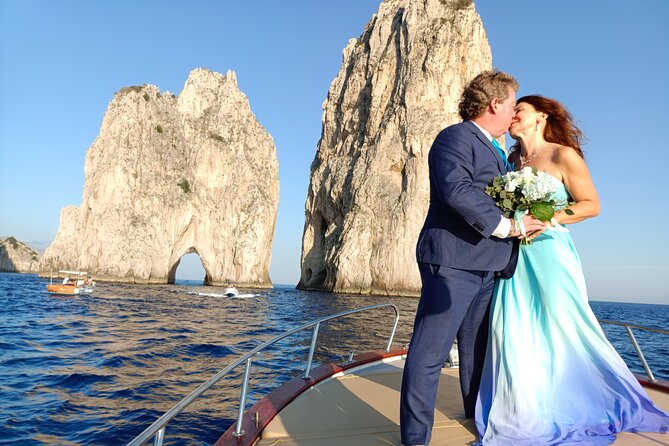 Capri Samba Boat Tour, Sail in Style by Boat. - Punta Carena and Capri’s Western Edge