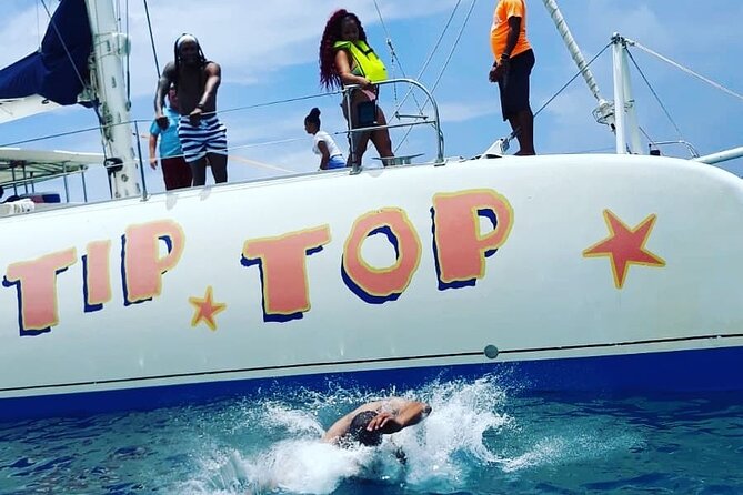 Catamaran Day Trip, Snorkeling & Sailing Excursion - Setting sail on the 75-foot catamaran