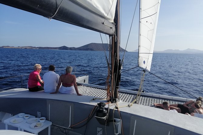 Catamaran F40 Lanzarote sailing - Who will enjoy this catamaran most?