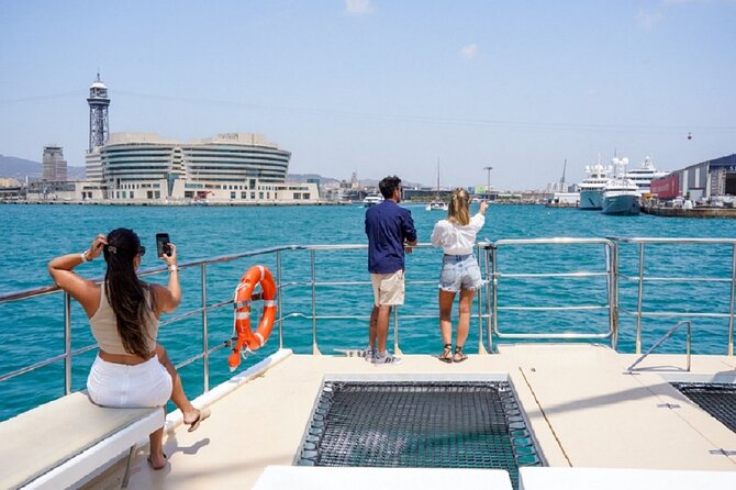 Catamaran Sailing Cruise in Barcelona - Port Olímpic and the 1991 Olympic waterfront