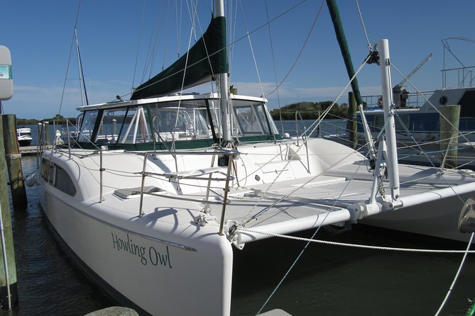 Catamaran Sailing Dolphin/Manatee Watch in Daytona Beach - A calm hour on Daytona Beach’s Halifax River