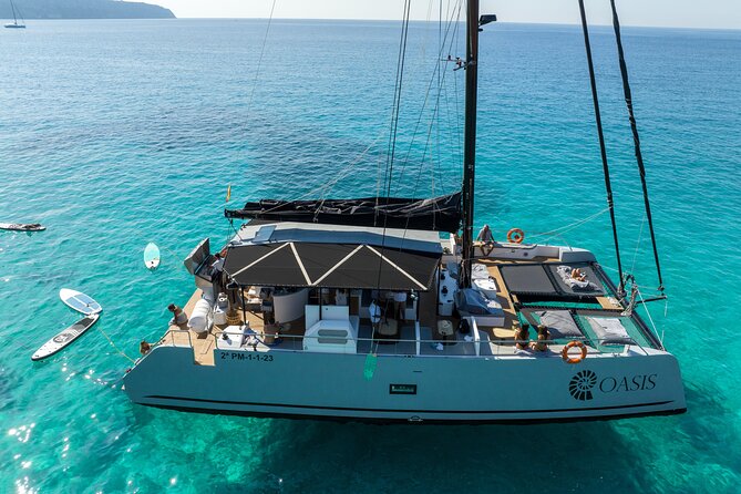 Catamaran Sailing in Palma Mallorca includes Aperitif and BBQ - La Cueva Verda and the first aperitif