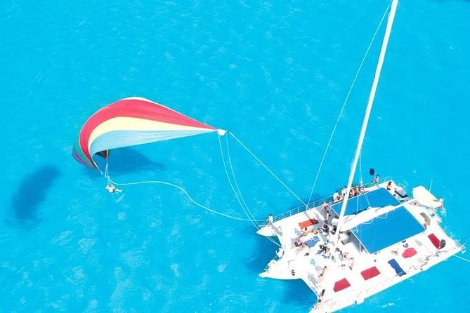 Catamaran Sailing to Isla Mujeres with Snorkeling, Lunch & Open Bar included - What this Cancun catamaran day is really like