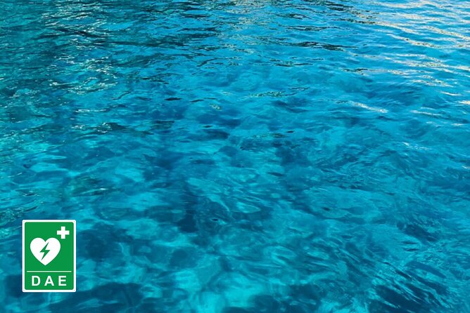Catamaran tour stops bathing and snorkeling toast with prosecco - The alternate stop near Poetto Beach