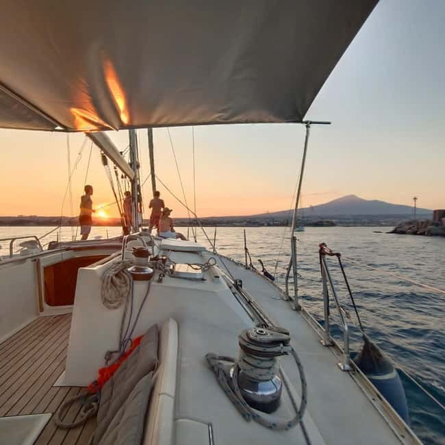 Catania: Coastline Sailing Tour with Aperitif - Sailing from Blu Marina in Catania