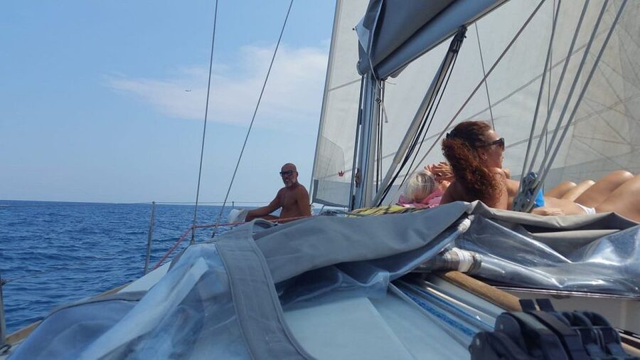 Catania: Coastline Sailing Trip 6hr with Aperitif and Lunch - Aperitif, prosecco, and pasta cooked aboard