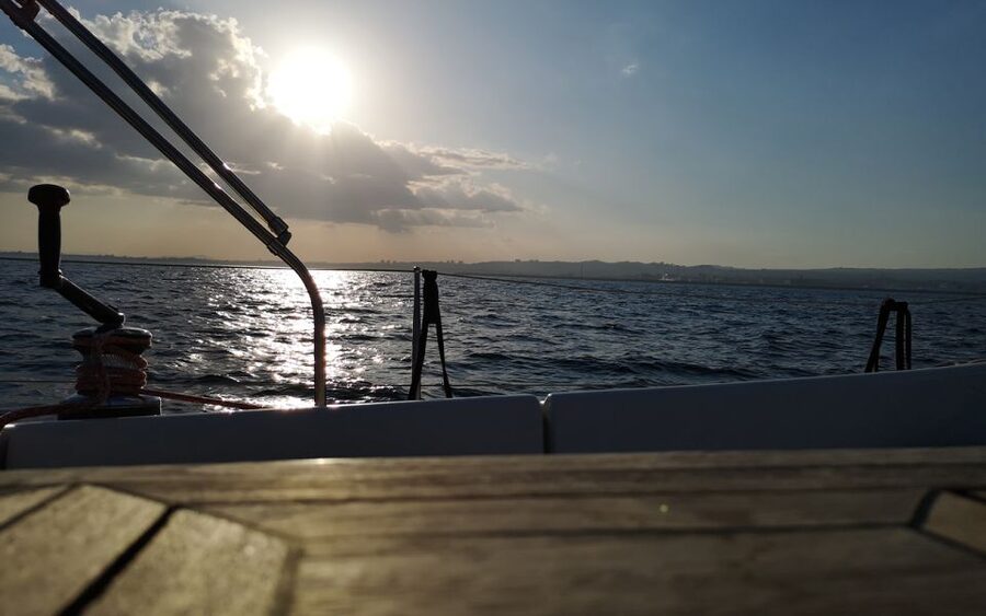 Catania: Guided Sunset Sailing Trip with Aperitif & Prosecco - Prosecco and Sicilian appetizers after the swim